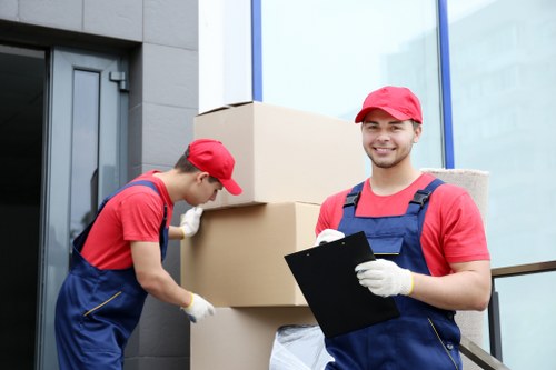 Organized moving supplies for Queensway relocation