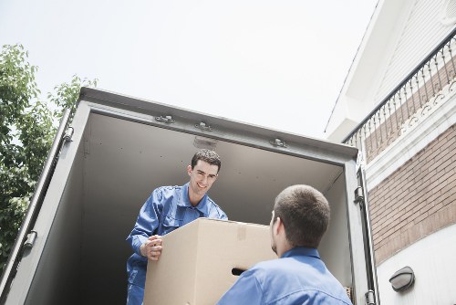 Supervisor reviewing safe working practices before a move