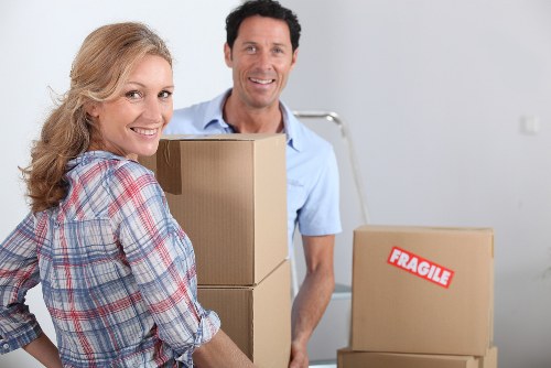 Packing and preparation for student removals in Queensway