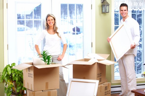 Packed removal truck prepared for a smooth moving day in Queensway