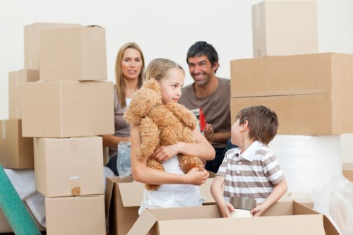 PCI-compliant Queensway Removals payments area with trusted checkout